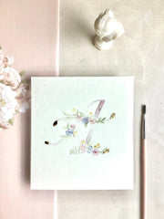 The Garden of Letters: A Watercolour Floral Lettering Class